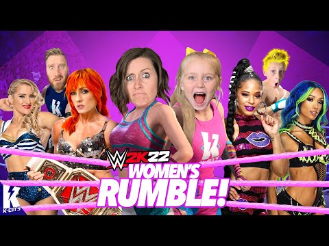 Women's Royal Rumble in WWE 2k22! K-CITY GAMING