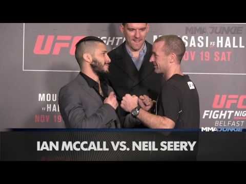 UFC Fight Night 99 Media day face-offs