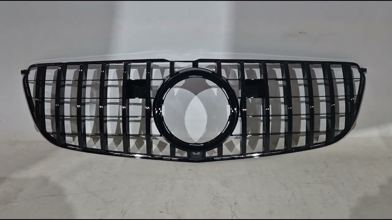 Передняя решетка GT Panamericana Черная (для GLS) Video 1