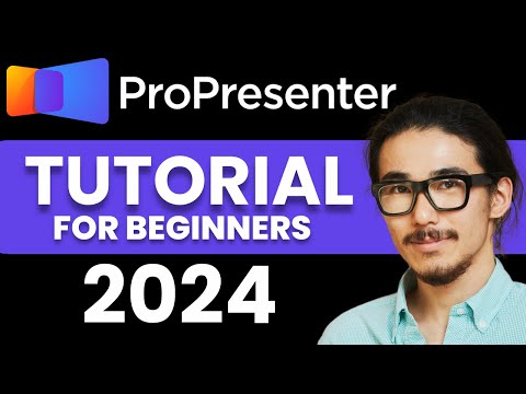 Propresenter 7 - Beginner Tutorial (2024)