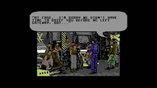 Aliens US Activision - C64 Commodore 64 game playthrough with commentary