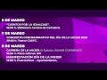 Agenda única 8 de Marzo en Santander