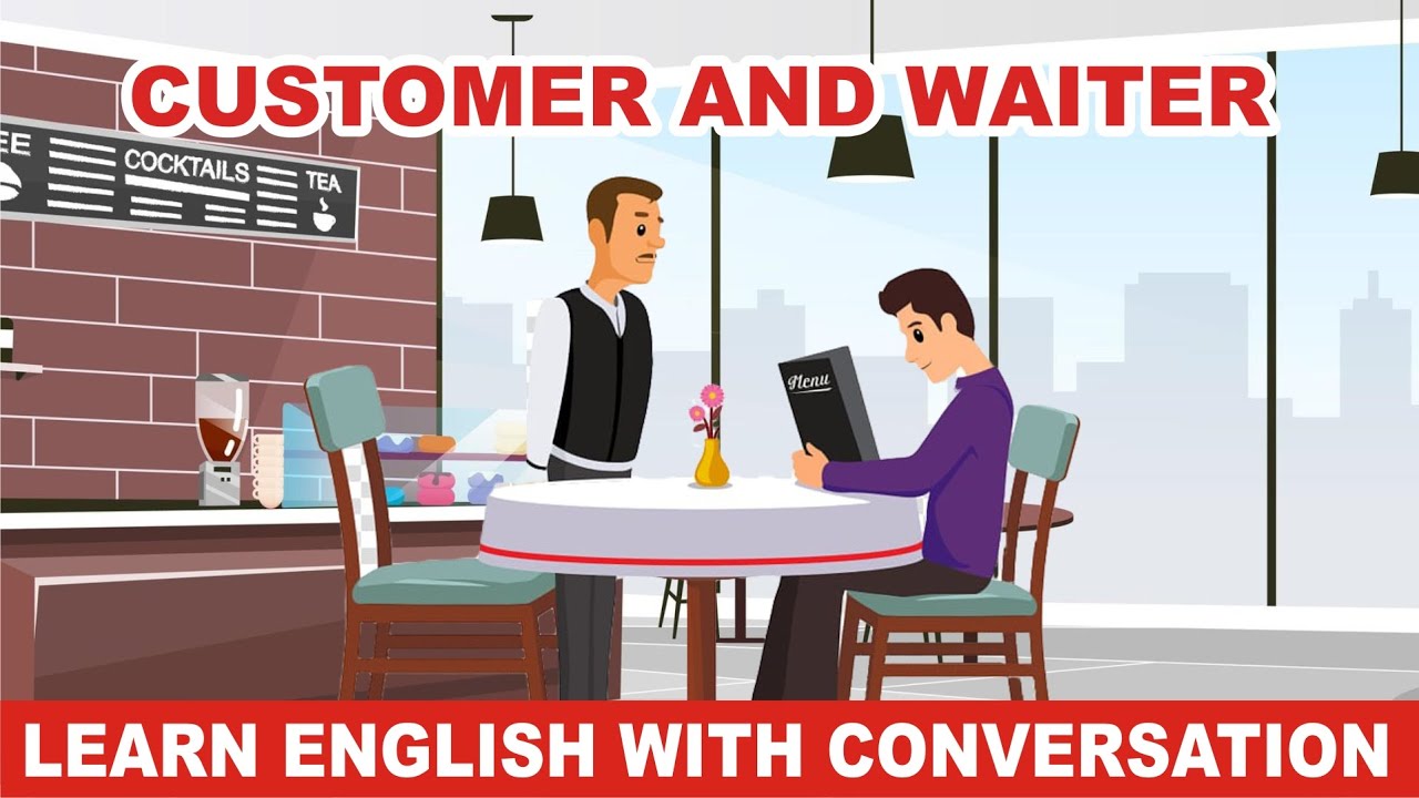 Waiter and Customer Talk | English Conversation | Learn English With Zero Level
