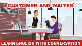Waiter and Customer Talk | English Conversation | Learn English With Zero Level