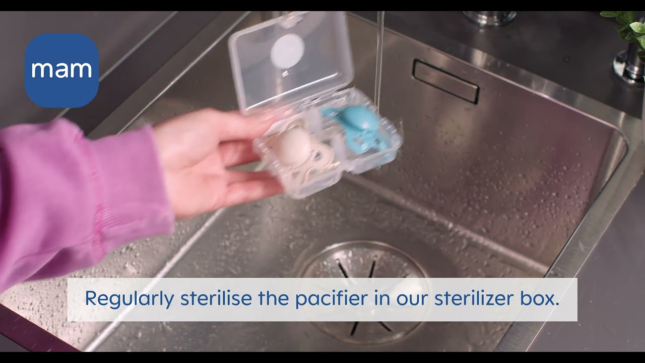 MAM Original sucette silicone anatomique 2-6 mois Nuit