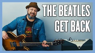 Beatles Get Back Guitar Lesson + Tutorial (Rhythm)