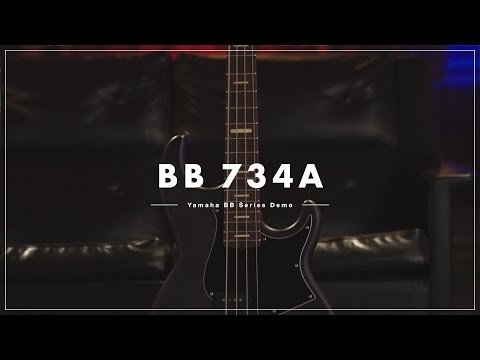 Yamaha BB734A 4-String Electric Bass Guitar (Dark Coffee Sunburst)