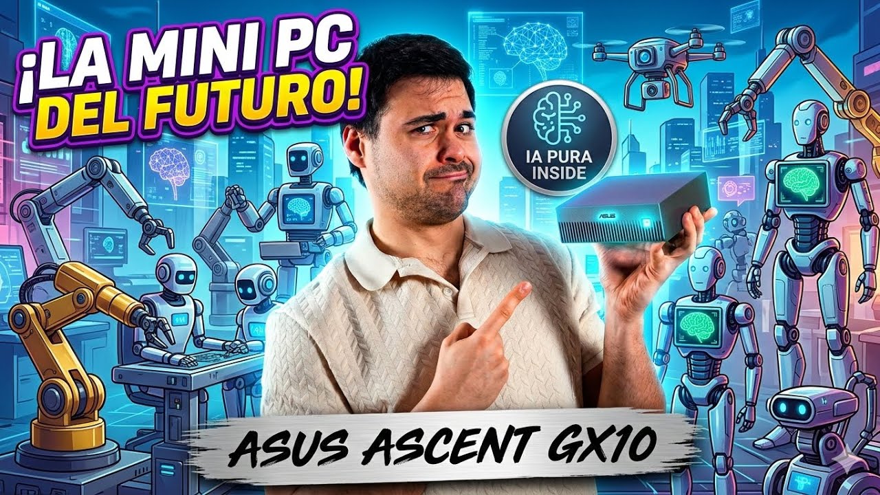 ESTA CAJITA TIENE MÁS CEREBRO QUE TU PC 🧠 Asus Ascent GX10