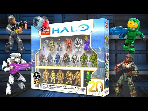 HALO 20th ANNIVERSARY PACK REVEAL!!! Discussion- 2021 Mega Construx