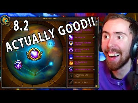 Asmongold Finds New Heart Of Azeroth Changes AWESOME In 8.2