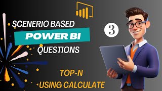 Download the video "How to calculate TOPN in Power BI? | TOPN DAX | Power BI I Using Calculate and Top-N I Part-3"