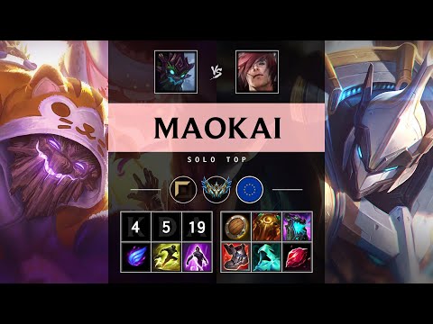 Maokai Top vs Sett - EUW Challenger Patch 25.16