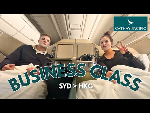 Our Second Time Flying Cathay Business Class SYD to HKG (Same Flight, 1 Year On)