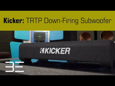 Black Edition: Kicker TRTP Down-Firing Subwoofer Enclosure