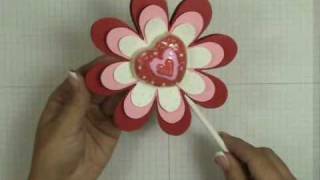 Stampin' Up! Tutorial: Valentine's Cookie Bouquet