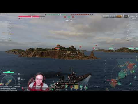Raining citadels on the enemy cv - A. Nevsky in World of Warships - Trenlass