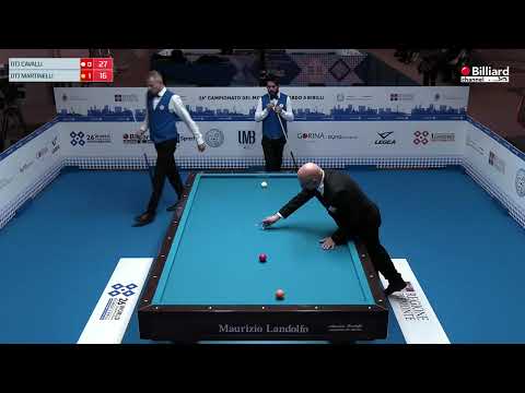 Martinelli David VS Cavalli Alessandro - 26° WORLD CHAMPIONSHIP 5-PINS INDIVIDUAL - Venaria Reale