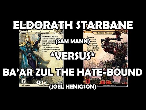 Eldorath versus Ba'ar Zul the Hate-Bound (Proxy) - Warhammer 40,000: Conquest