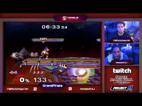 VS Weekly - Grand Finals VS|Porkchops (Falco) vs Kenpachi (Ganon) - Melee