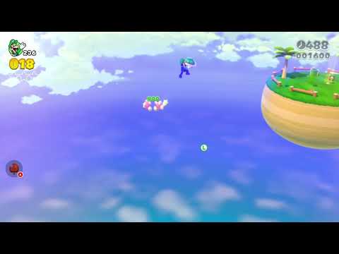 Super Mario 3D World (Switch) 5-1 Itemless Speedrun - Time: 67 (Former WR)