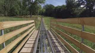 preview picture of video 'MyGoPro - Luge d'été au Viaduc de la Souleuvre (1/2)'