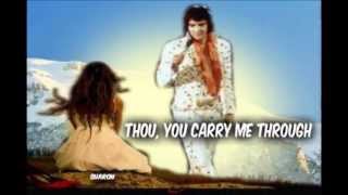 First time (LIVE)- RARE-Elvis Presley-You're The Reason I'm Living-with Lyrics