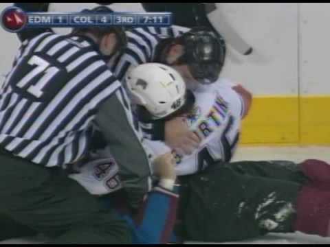 Zack Stortini vs Ian Laperriere