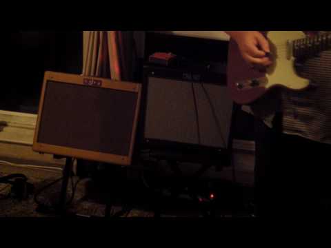 Lazy J 20 and Fender Blues Junior Together