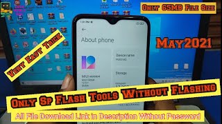 Poco M2 Mi Account Unlock By Sp Flash Tool Without Full Flashing 1000%Working Very Simple Trick 2021