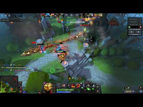 Dota 2 AXE Rampage with 5 culling blades!