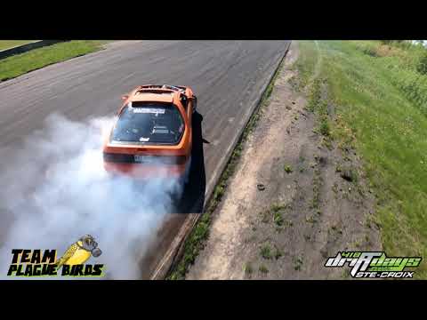 Team PLAGUE BIRDS : Danny Manu #Rx7 #V8 - #418driftday Circuit Riverside Speedway, Ste-Croix #drift