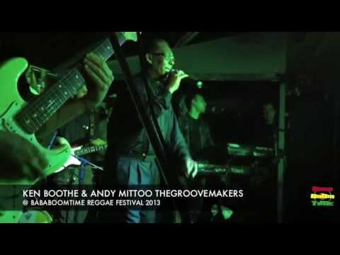 KEN BOOTHE & ANDY MITTOO THEGROOVEMAKERS - GRAN FINALE @ BABABOOMTIME REGGAE FESTIVAL 2013