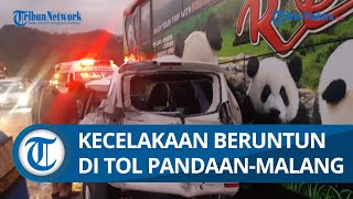 Kronologi Kecelakaan Beruntun di Tol Malang-Pandaan, 5 Kendaraan Terlibat, Sopir Bus Meninggal