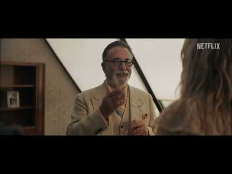 Trailer frame: afterparty glow fading into consequences as score mini-cues return