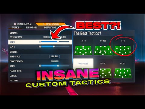 The BEST TACTICS on FIFA 23! 😍 442 CUSTOM TACTICS AND PLAYER INSTRUCTIONS - FIFA 23 ULTIMATE TEAM