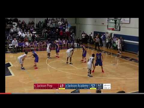 Michael Barber 6’8 Forward Jackson Academy Senior season Highlights