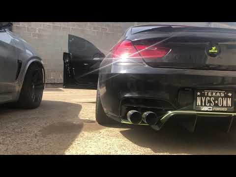 BMW 650i Gran Coupe Downpipes, Megan Supremo Exhaust