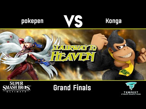 pokepen (Bayonetta) vs Konga (Donkey Kong) - Grand Finals - Stairway to Heaven #27