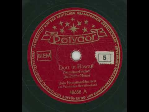 Dort in Hawaii - Hula Hawaiian Quartett & Valentinos Hawaiian-Band