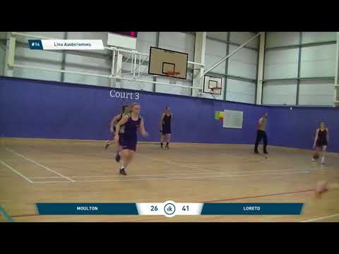 Loreto College vs Moulton College - WEABL Week 4 - Highlights - 2017/18