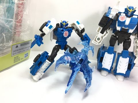 Transformers R I D  Mini Con Weaponizers Strongarm & Sawtooth Chefatron Review