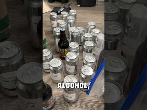 Shout out to @ManMadeMead for sending us 57 pounds of alcohol!