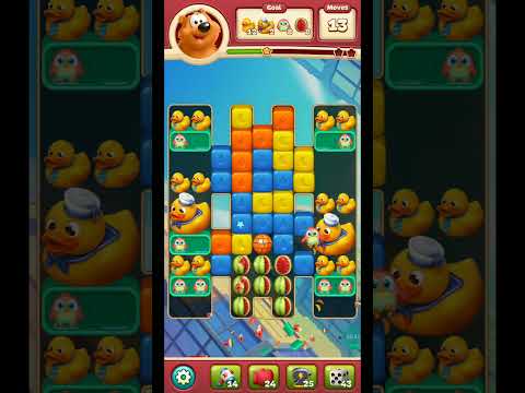 Toon blast level 7610 💣🏈🚀🚀