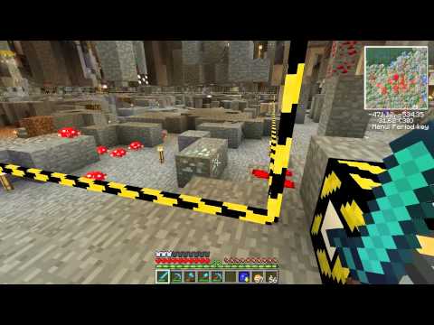 FTB MCmp Server Play - episode 16: Filler clearing a Twilight Forest mound.