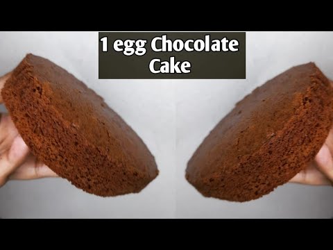 One Egg Chocolate Cake | Basic Chocolate Cake | Ziya's Recipes