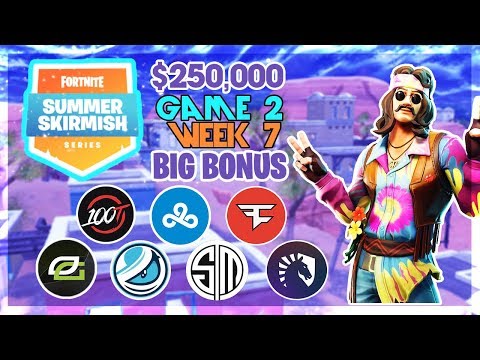 $250,000 🥊Big Bonus Summer Skirmish🥊 Week 7 Game 2 (Fortnite)