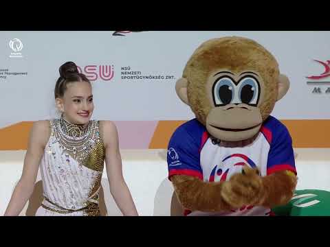 Amalia LICA (ROU) - 2024 junior European Champion, hoop