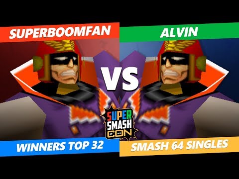 SSC 2019 SSB64 - PG SuPeRbOoMfAn (Falcon, Kirby) Vs. Alvin (Falcon) Smash 64 Tournament Top 32