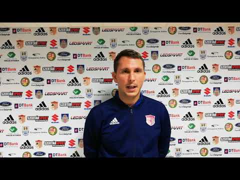 Váczy Dávid vezetőedző nyilatkozata a Sárisápi BSE elleni mérkőzés után