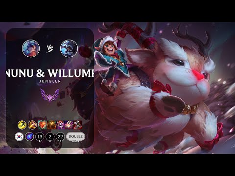 Nunu & Willump Jungle vs Talon - KR Master Patch 12.22